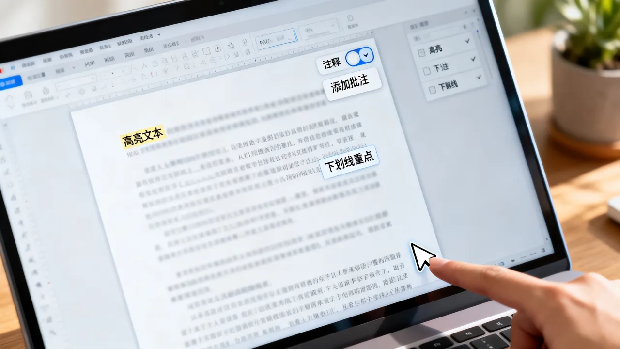 PDF标注怎么搞?PDF文档如何快速添加注释和标记?