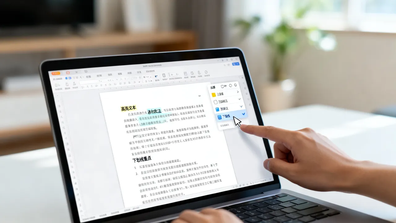 PDF标注怎么搞?PDF文档如何快速添加注释和标记?-图2 PDF标注怎么搞?PDF文档如何快速添加注释和标记?-图2
