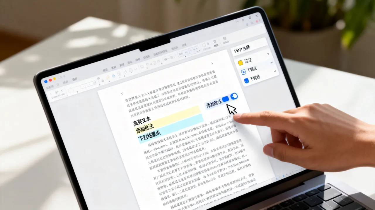PDF标注怎么搞?PDF文档如何快速添加注释和标记?-图3 PDF标注怎么搞?PDF文档如何快速添加注释和标记?-图3