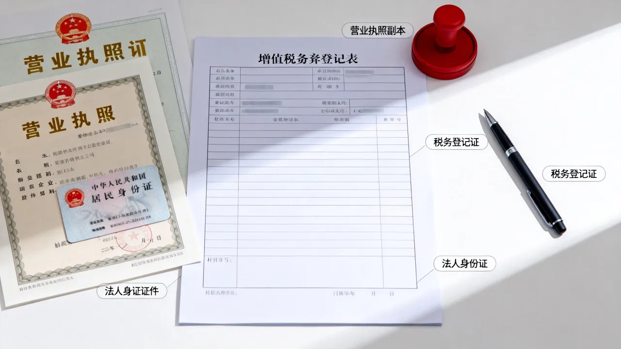 增值税如何备案登记表?需要准备哪些具体材料
