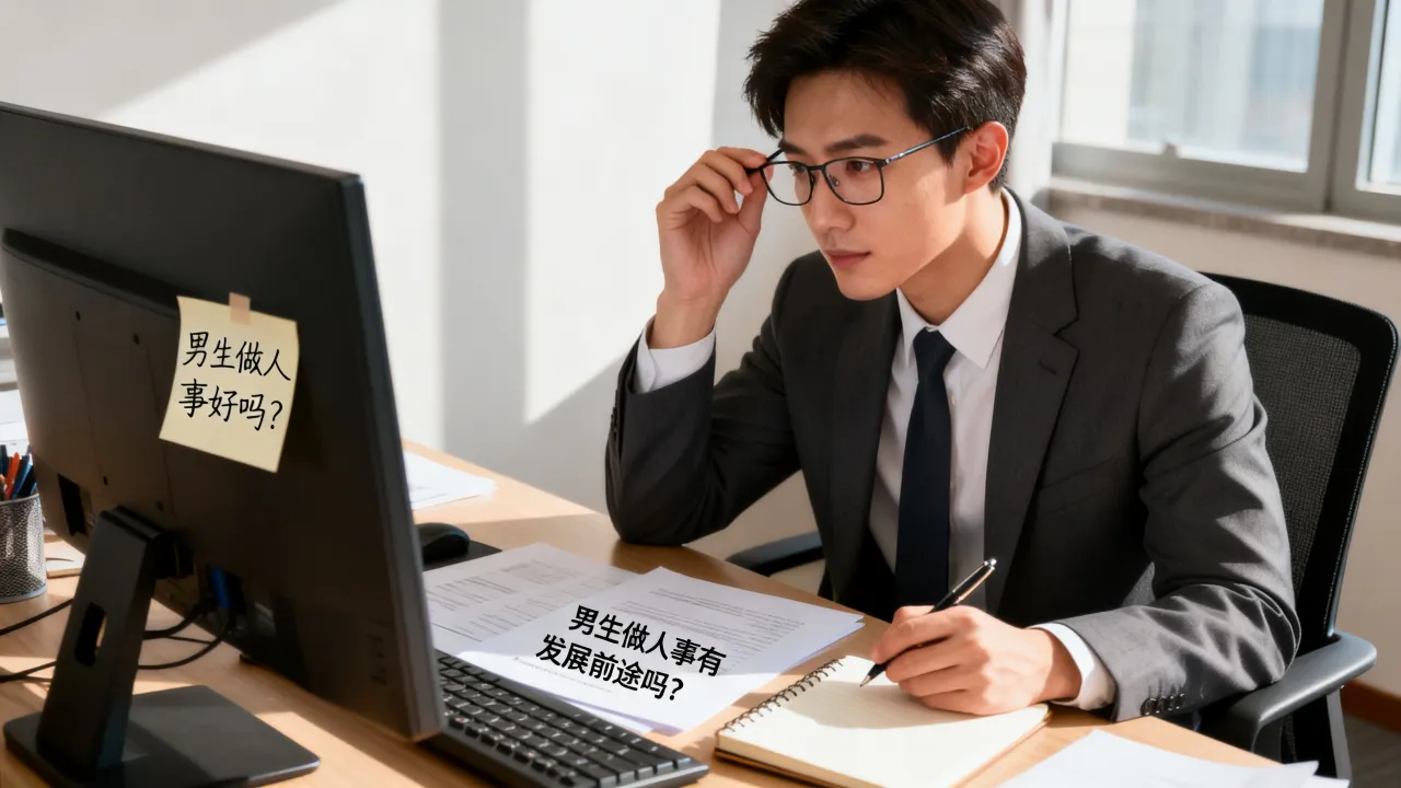 男生做人事好吗,男生做人事有没有发展前途?-图1 男生做人事好吗,男生做人事有没有发展前途?-图1