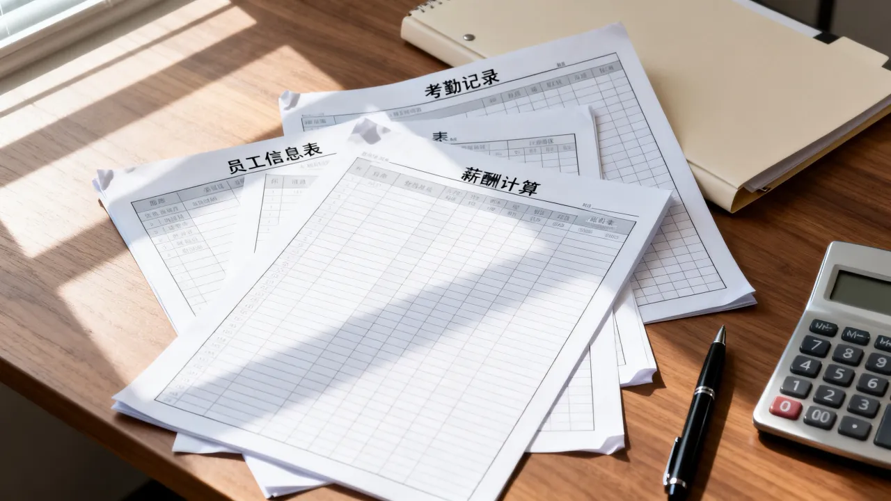 人事表格有哪些,如何设计高效实用的人事管理表格模板?-图2 人事表格有哪些,如何设计高效实用的人事管理表格模板?-图2