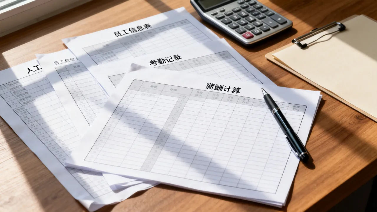 人事表格有哪些,如何设计高效实用的人事管理表格模板?-图3 人事表格有哪些,如何设计高效实用的人事管理表格模板?-图3