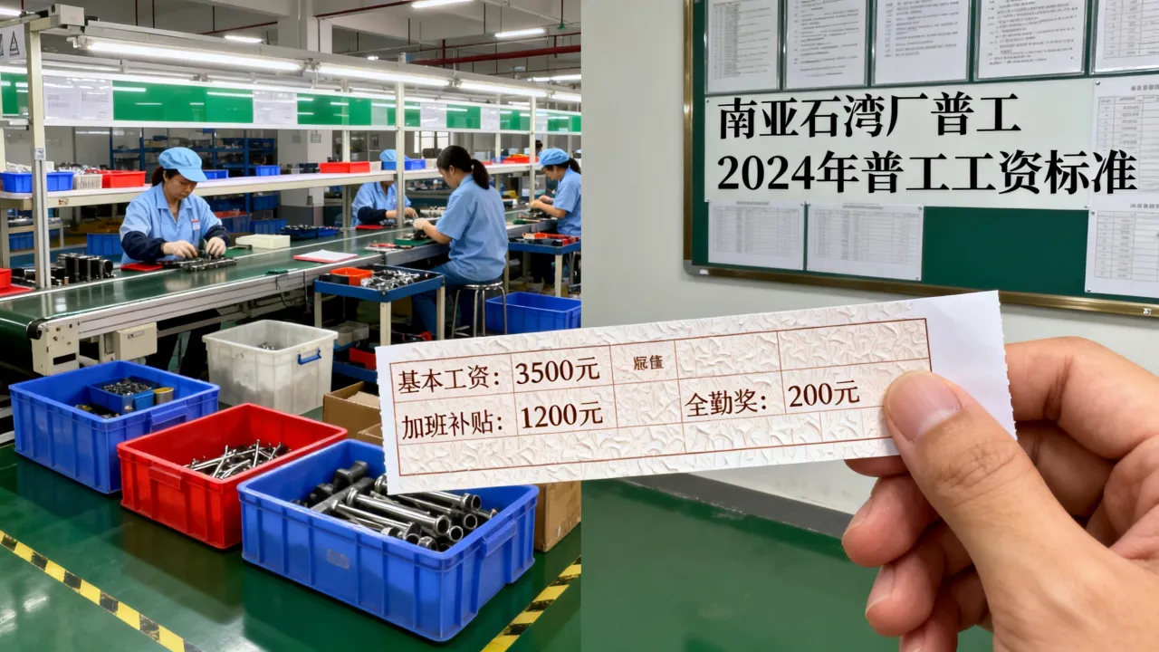 南亚石湾厂工资怎么样,南亚石湾厂普工工资待遇多少钱一个月?