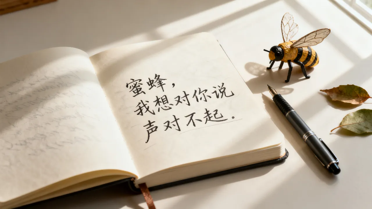 蜜蜂对不起作文怎么写,怎样写出真情实感?-图2 蜜蜂对不起作文怎么写,怎样写出真情实感?-图2