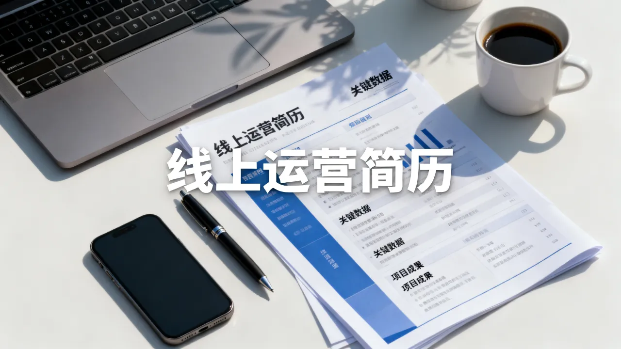 线上运营简历怎么写,线上运营简历范文模板怎么写才能吸引HR?