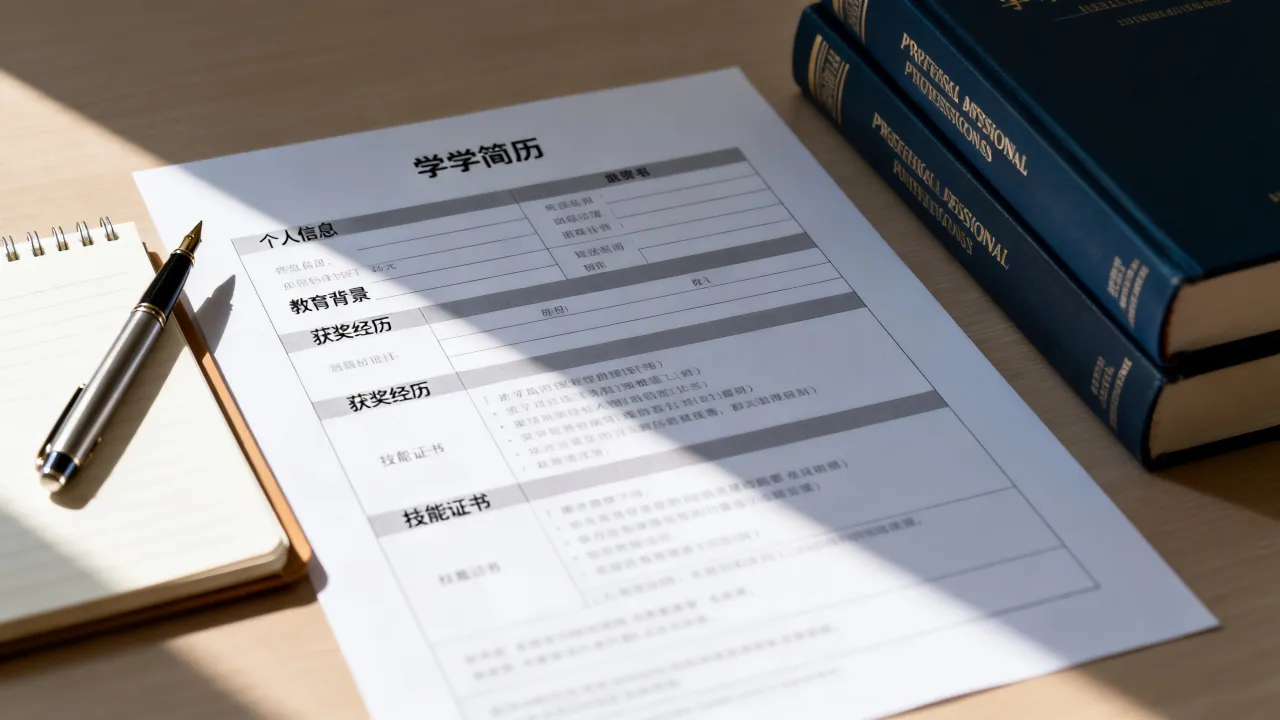 求学简历该怎么写,有哪些写作技巧和注意事项-图3 求学简历该怎么写,有哪些写作技巧和注意事项-图3