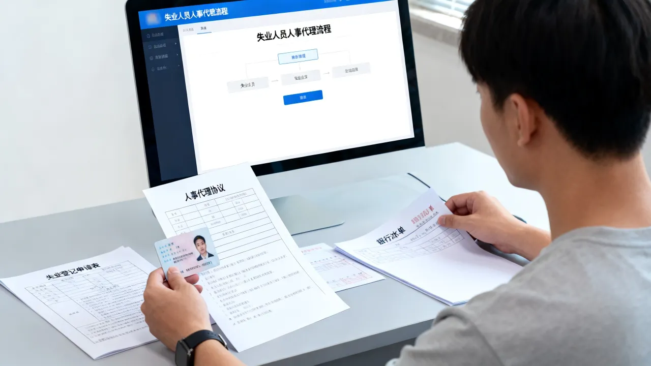失业后人事代理怎么办,失业人员人事代理怎么处理?
