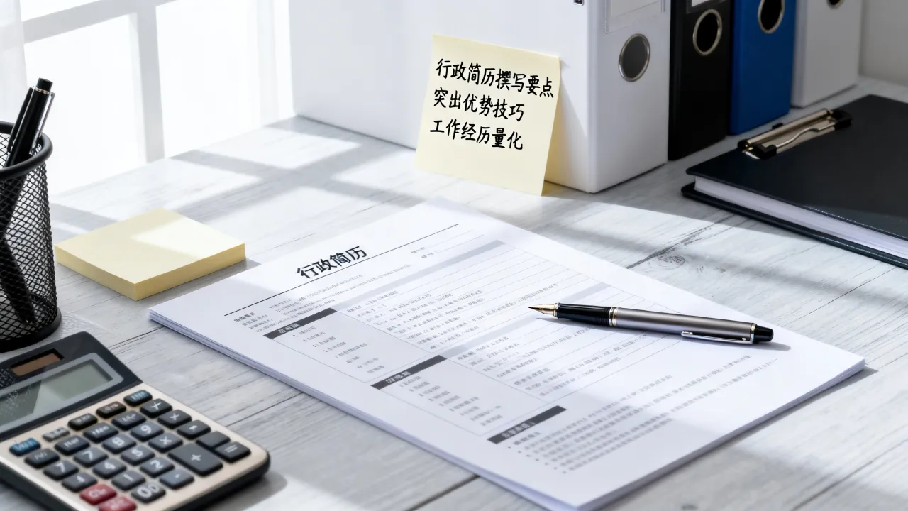 做行政简历怎么写,行政简历怎么写才能突出优势获得面试机会?-图2 做行政简历怎么写,行政简历怎么写才能突出优势获得面试机会?-图2