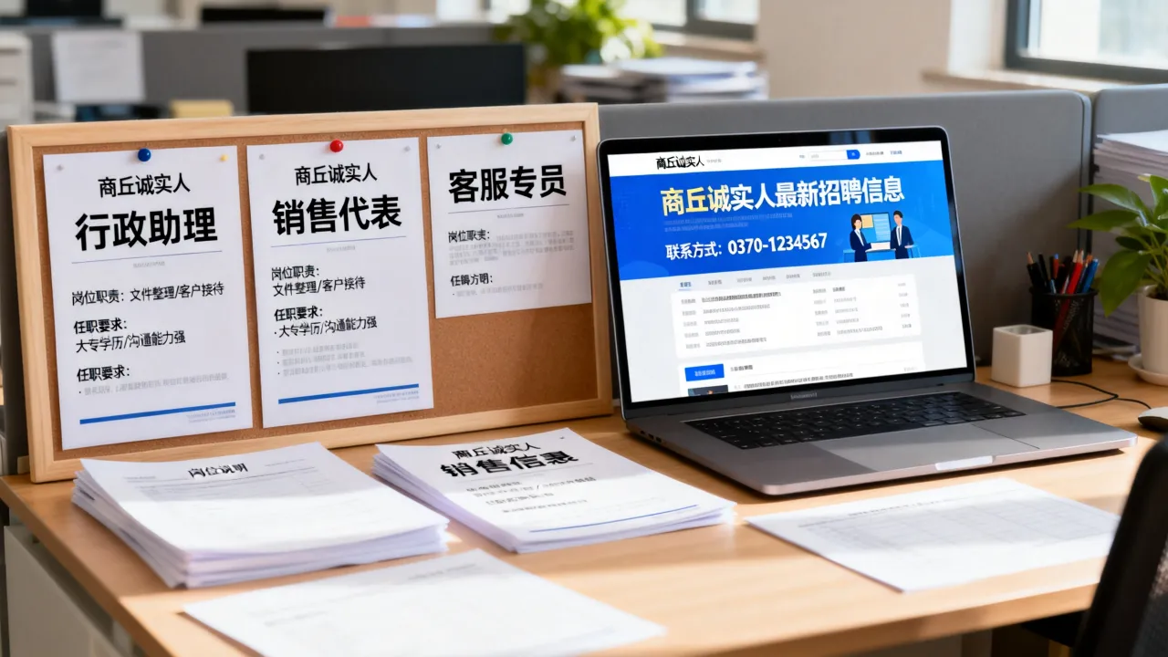 商丘诚实人招聘有哪些岗位?商丘招聘诚实人最新信息在哪看?