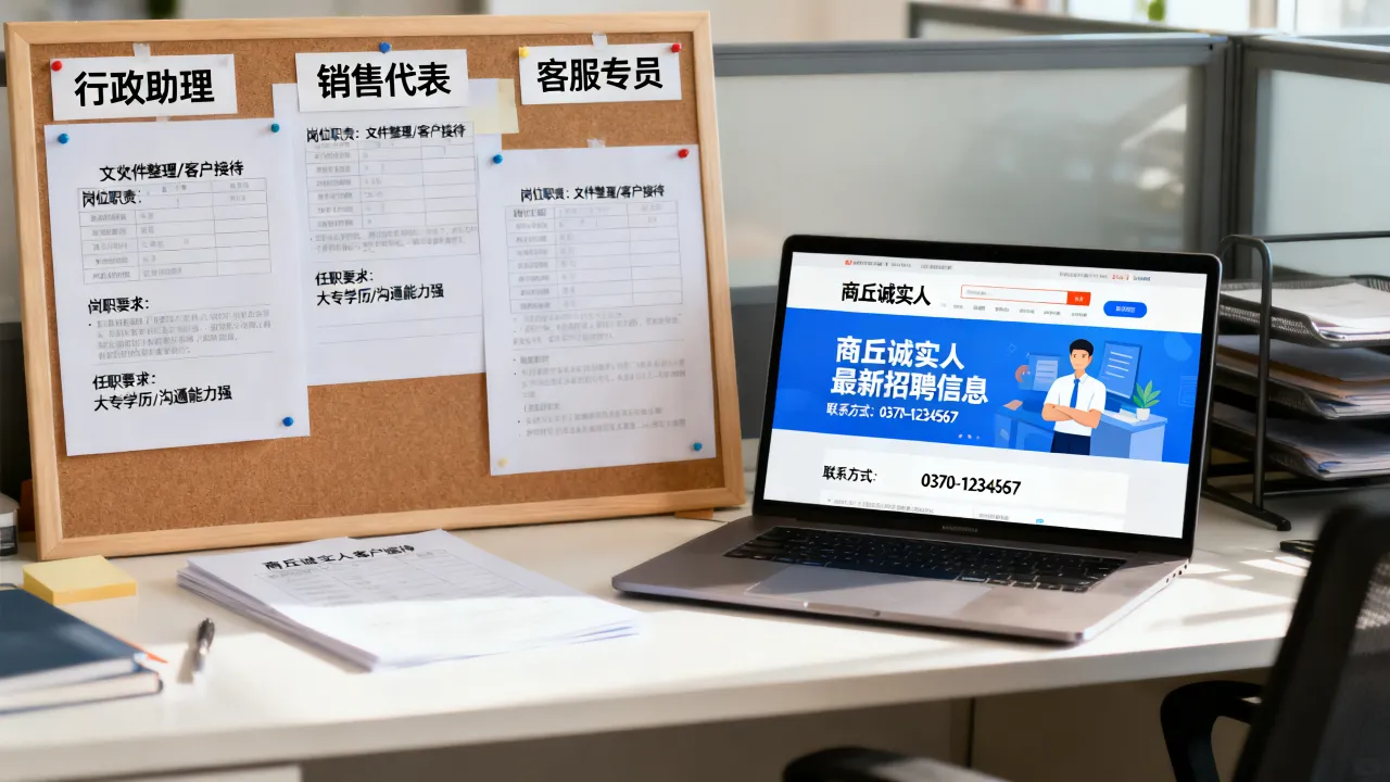 商丘诚实人招聘有哪些岗位?商丘招聘诚实人最新信息在哪看?-图2 商丘诚实人招聘有哪些岗位?商丘招聘诚实人最新信息在哪看?-图2