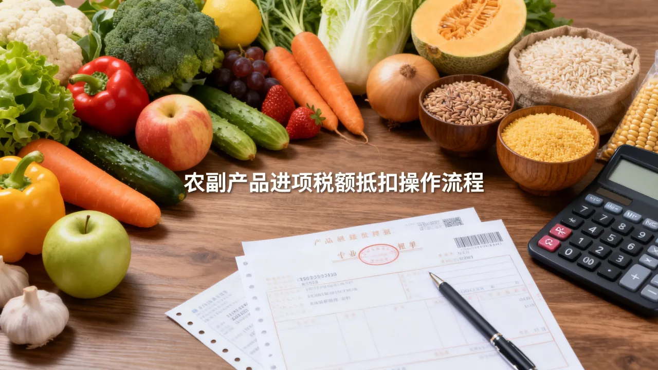 农副产品如何抵税,农副产品进项税额抵扣操作流程是什么?
