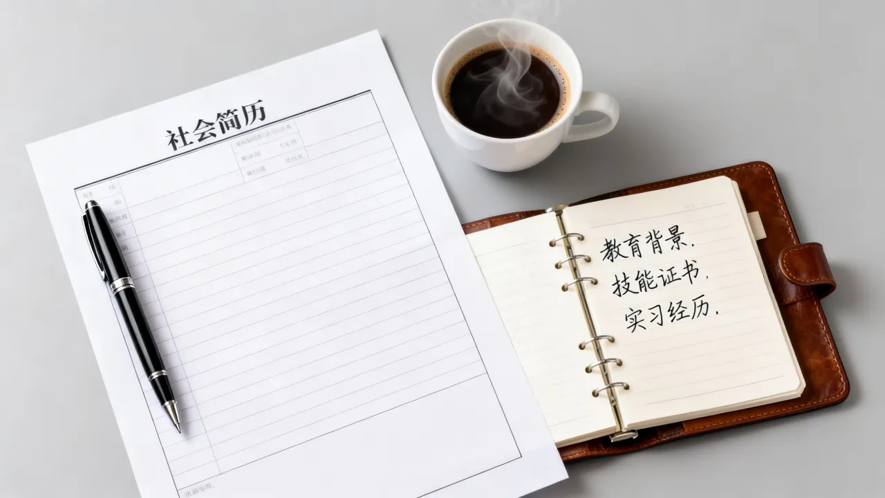工作社会简历怎么填,没有工作经验社会简历怎么写-图1 工作社会简历怎么填,没有工作经验社会简历怎么写-图1