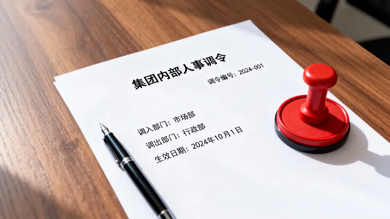 集团内部人事调令怎么写，集团内部人事调令模板流程有哪些？-图1