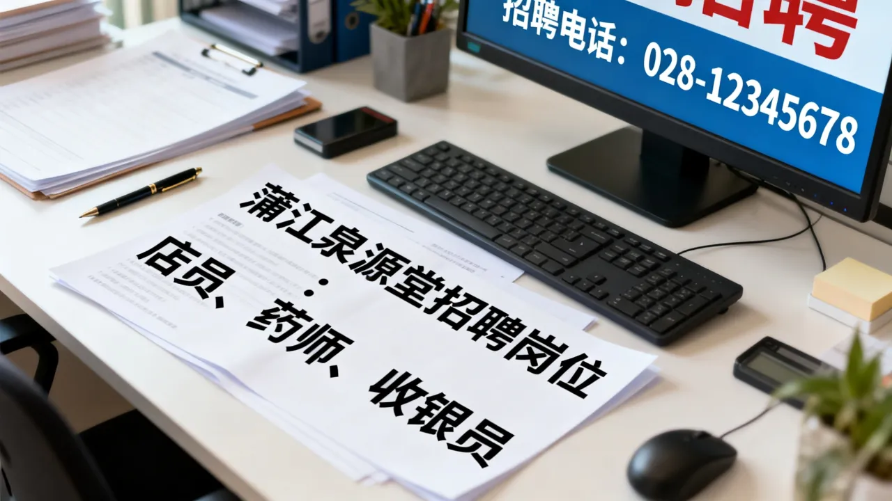 蒲江泉源堂招聘有哪些岗位,蒲江招聘泉源堂招聘电话是多少-图1 蒲江泉源堂招聘有哪些岗位,蒲江招聘泉源堂招聘电话是多少-图1