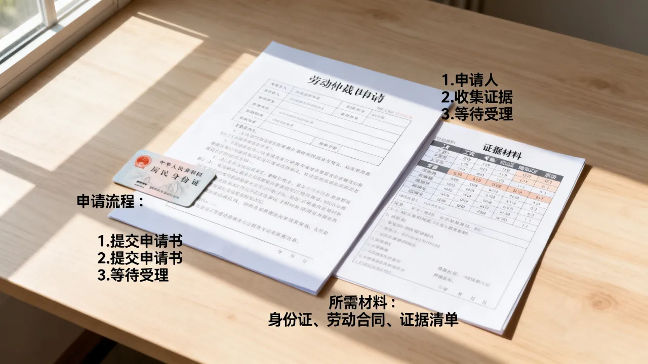 人事劳动关系仲裁如何申请?劳动仲裁需要提交哪些材料?