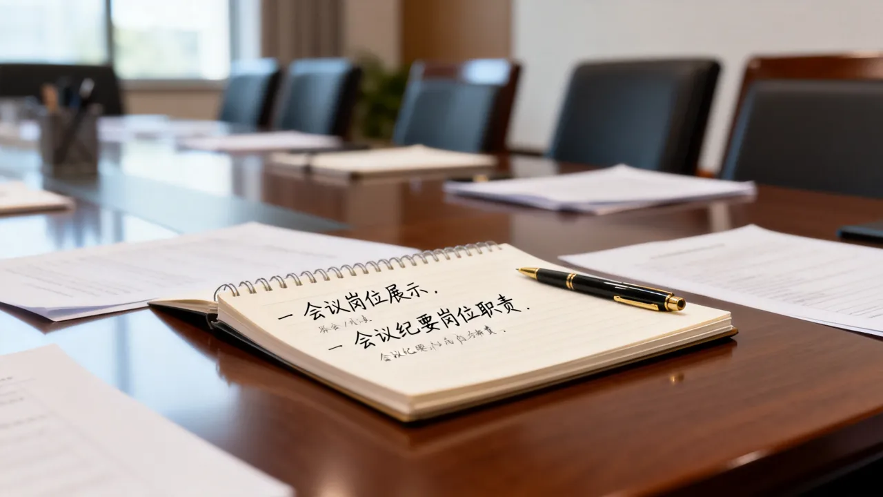 会议岗位展示怎么写,会议纪要岗位职责模板?-图3 会议岗位展示怎么写,会议纪要岗位职责模板?-图3