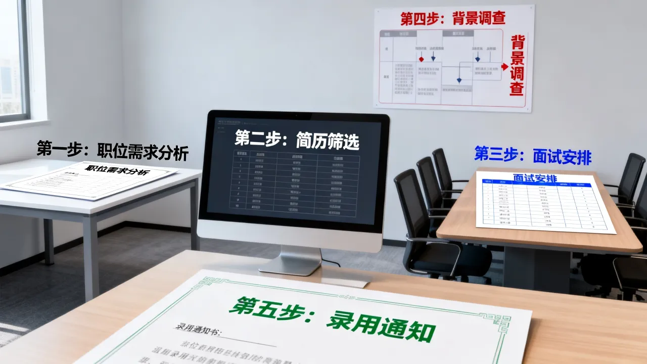 公司人事招聘流程是什么,如何制定规范的招聘流程-图2 公司人事招聘流程是什么,如何制定规范的招聘流程-图2