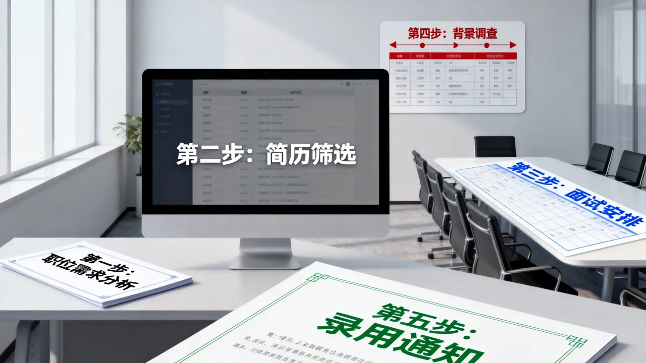 公司人事招聘流程是什么,如何制定规范的招聘流程-图3 公司人事招聘流程是什么,如何制定规范的招聘流程-图3