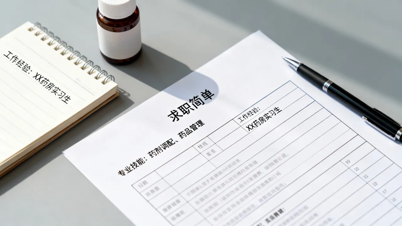 进药房简历怎么写?药房求职简历写作技巧有哪些