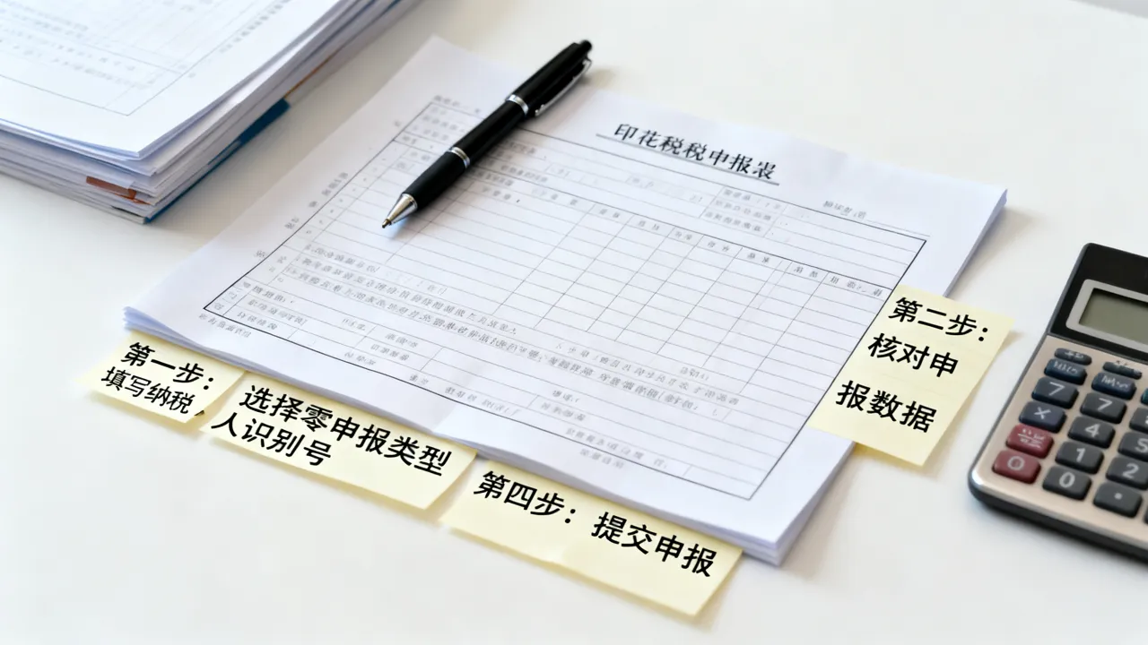 印花税申报表如何填写，零申报流程步骤详解？-图2