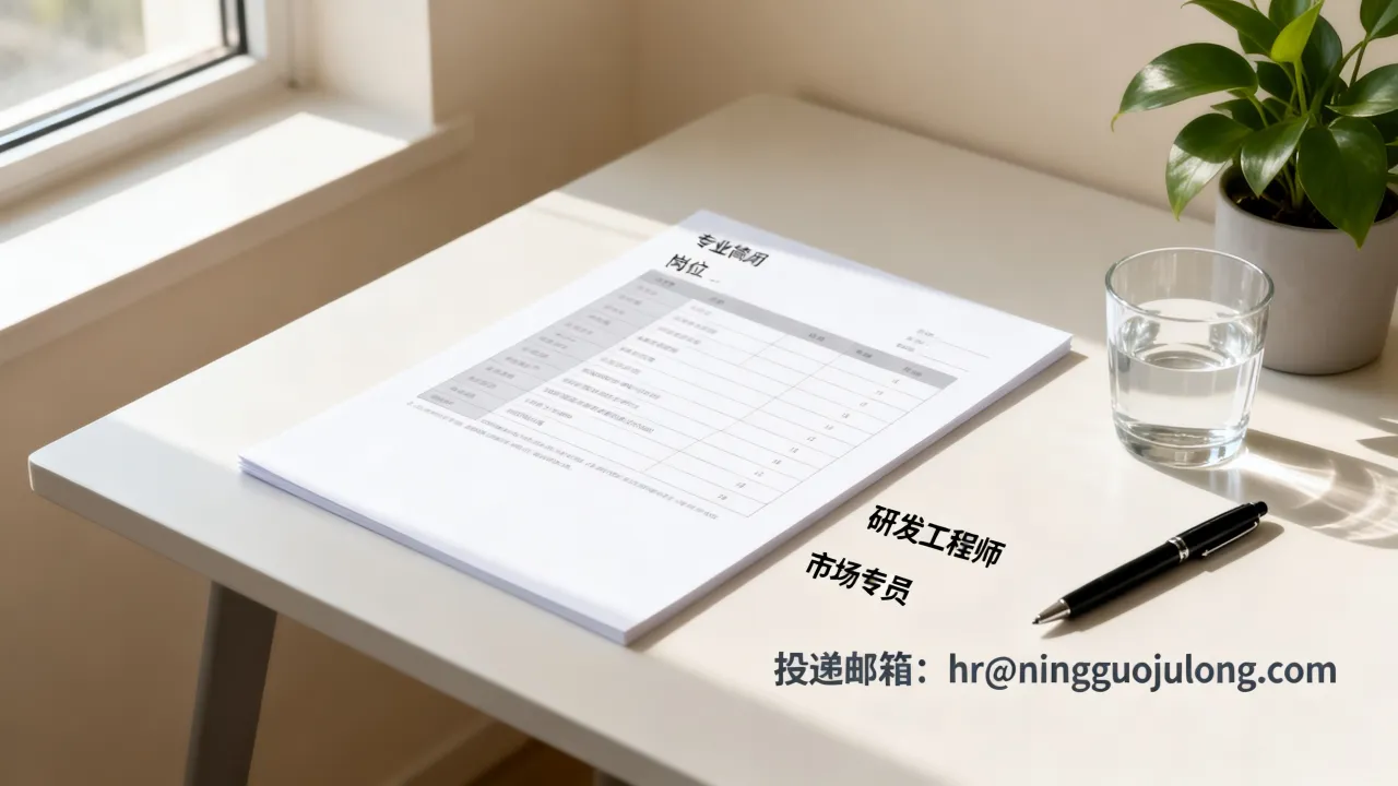 宁国聚隆招聘信息现在有哪些岗位,怎么申请投递简历