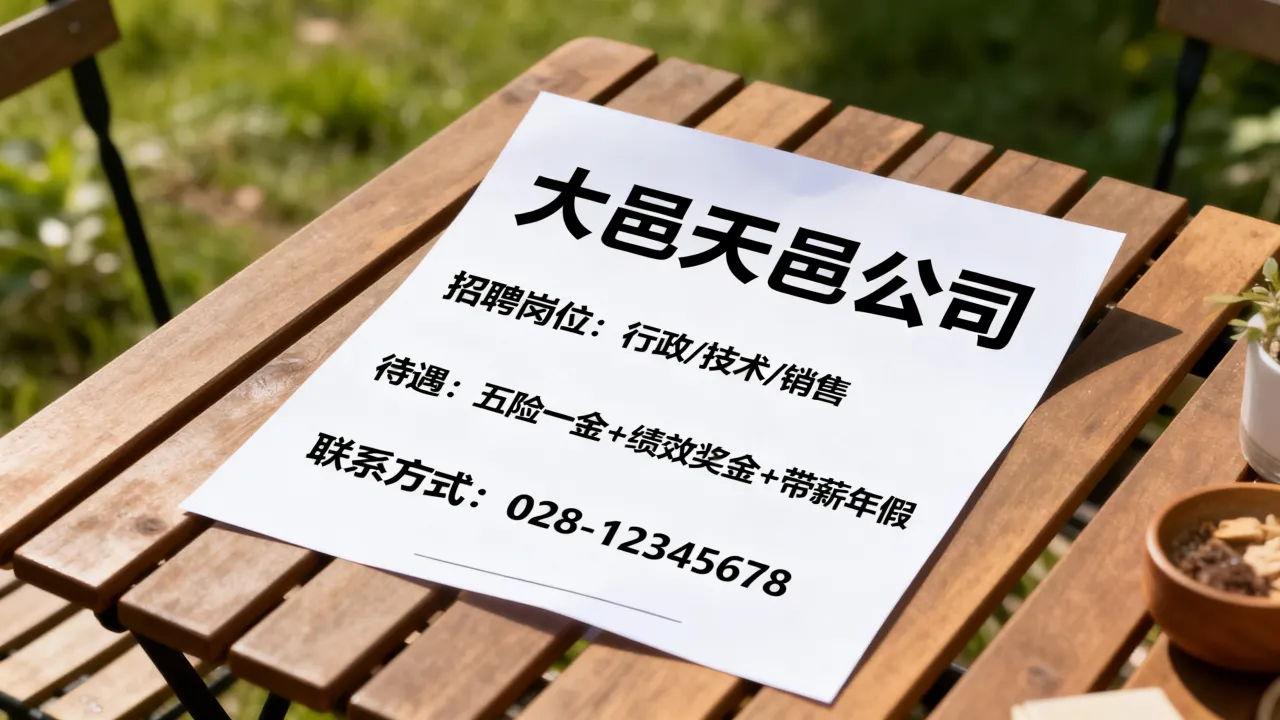 大邑天邑公司招聘信息在哪?,招聘待遇怎么样-图3 大邑天邑公司招聘信息在哪?,招聘待遇怎么样-图3