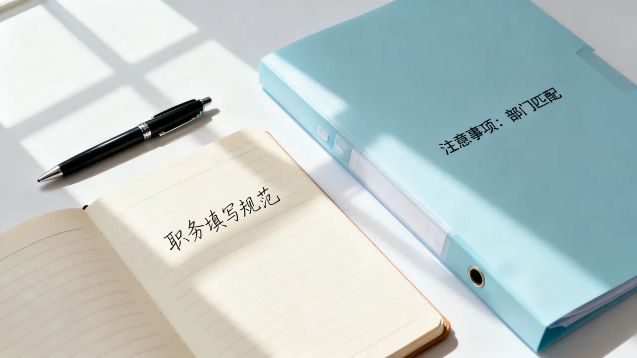 办公职务怎么填写,办公职务填写注意事项是什么-图1 办公职务怎么填写,办公职务填写注意事项是什么-图1