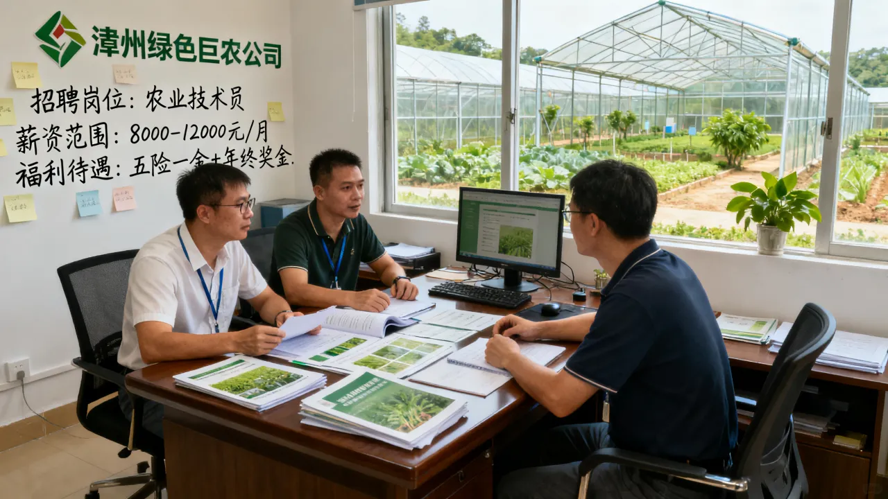 漳州绿色巨农招聘怎么样，工资高吗待遇如何-图1