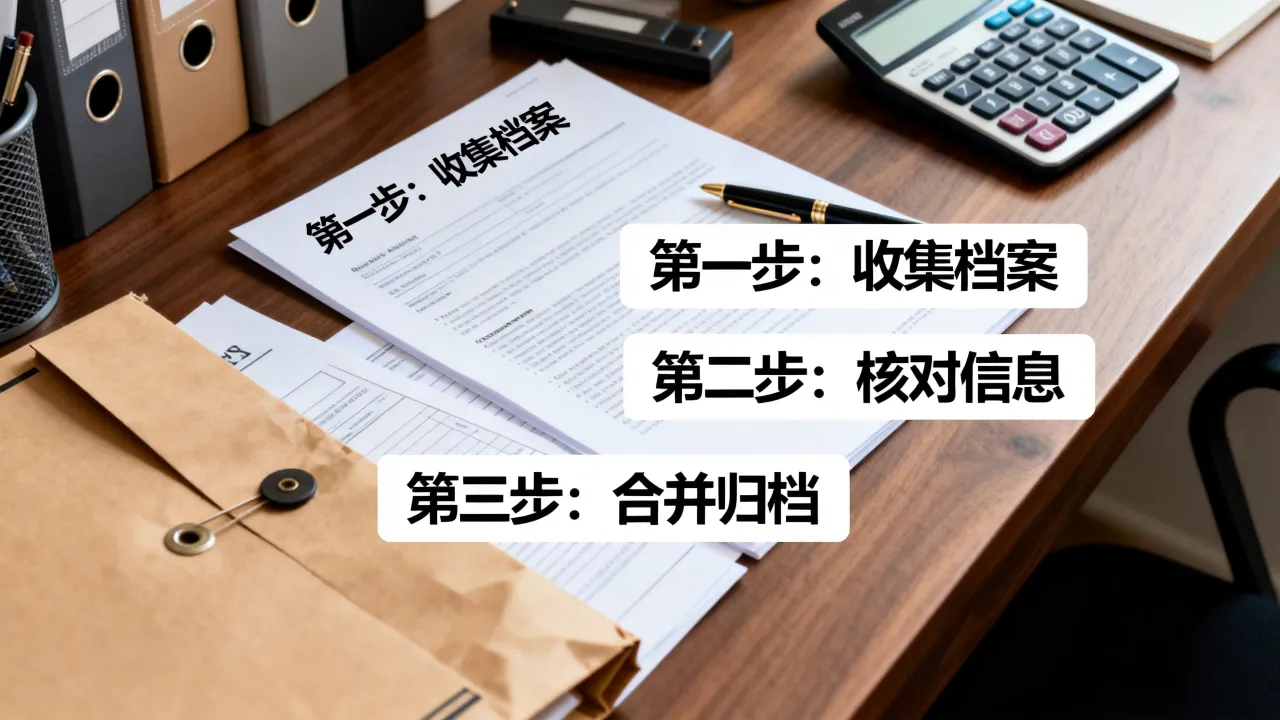 人事并档流程是什么？人事档案并档流程怎么办理需要哪些材料？-图1