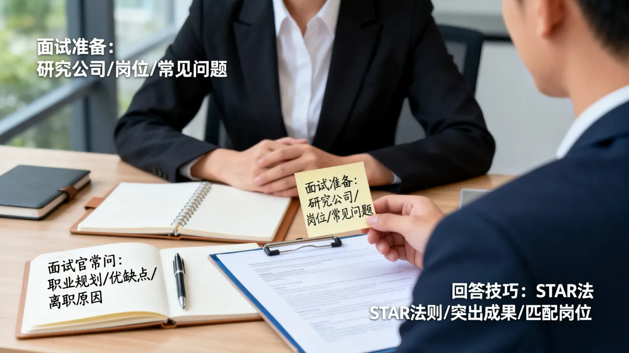 人事面试过程如何准备?面试官常问哪些问题,怎么回答才能通过?-图1 人事面试过程如何准备?面试官常问哪些问题,怎么回答才能通过?-图1