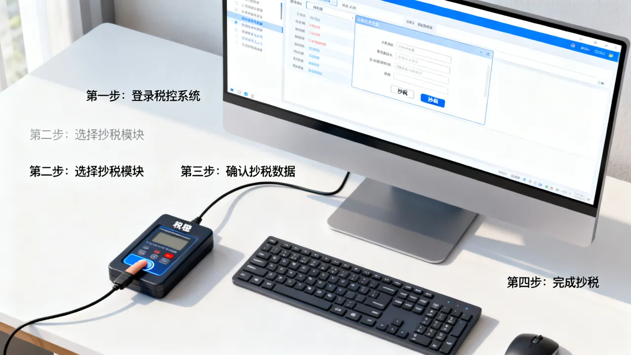 一般纳税人如何抄税,一般纳税人网上抄税流程及步骤是什么-图2 一般纳税人如何抄税,一般纳税人网上抄税流程及步骤是什么-图2