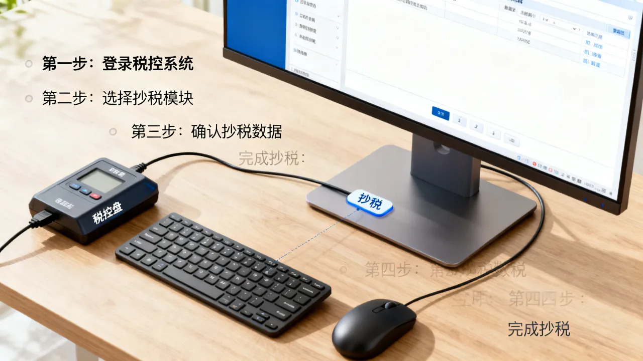 一般纳税人如何抄税,一般纳税人网上抄税流程及步骤是什么-图3 一般纳税人如何抄税,一般纳税人网上抄税流程及步骤是什么-图3