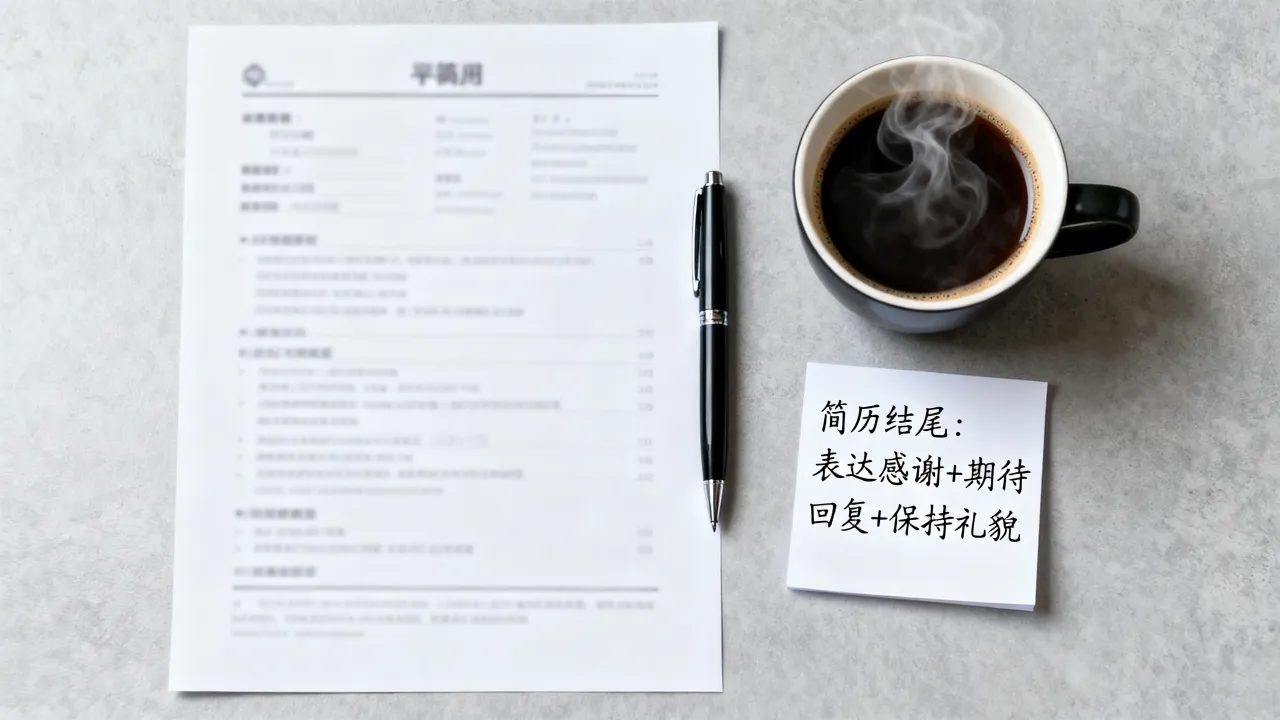 简历结尾怎么说才得体？简历结尾怎么写能加分-图1