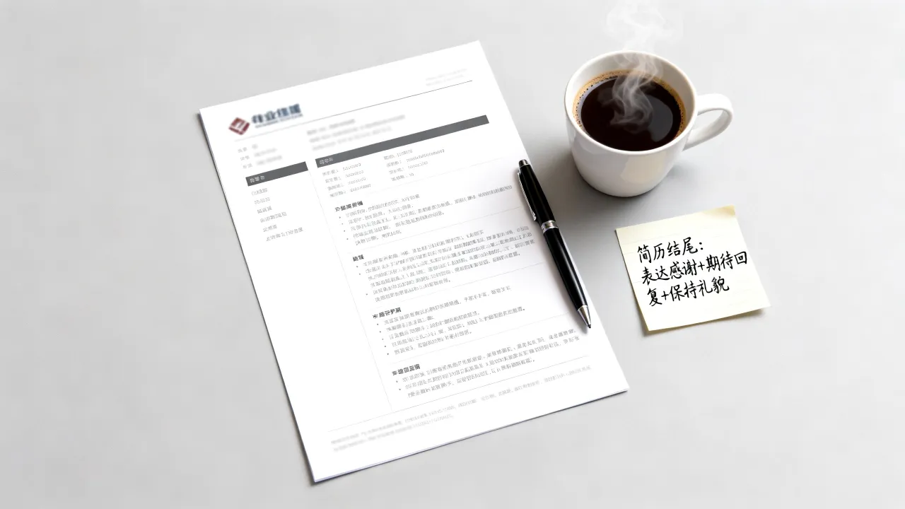 简历结尾怎么说才得体？简历结尾怎么写能加分-图3