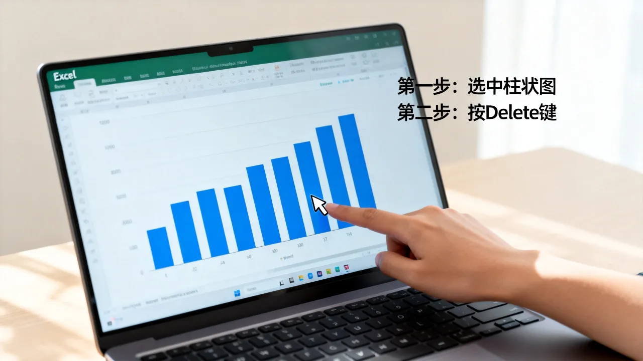 柱状图怎么删掉,Excel柱状图删除步骤教程-图1 柱状图怎么删掉,Excel柱状图删除步骤教程-图1