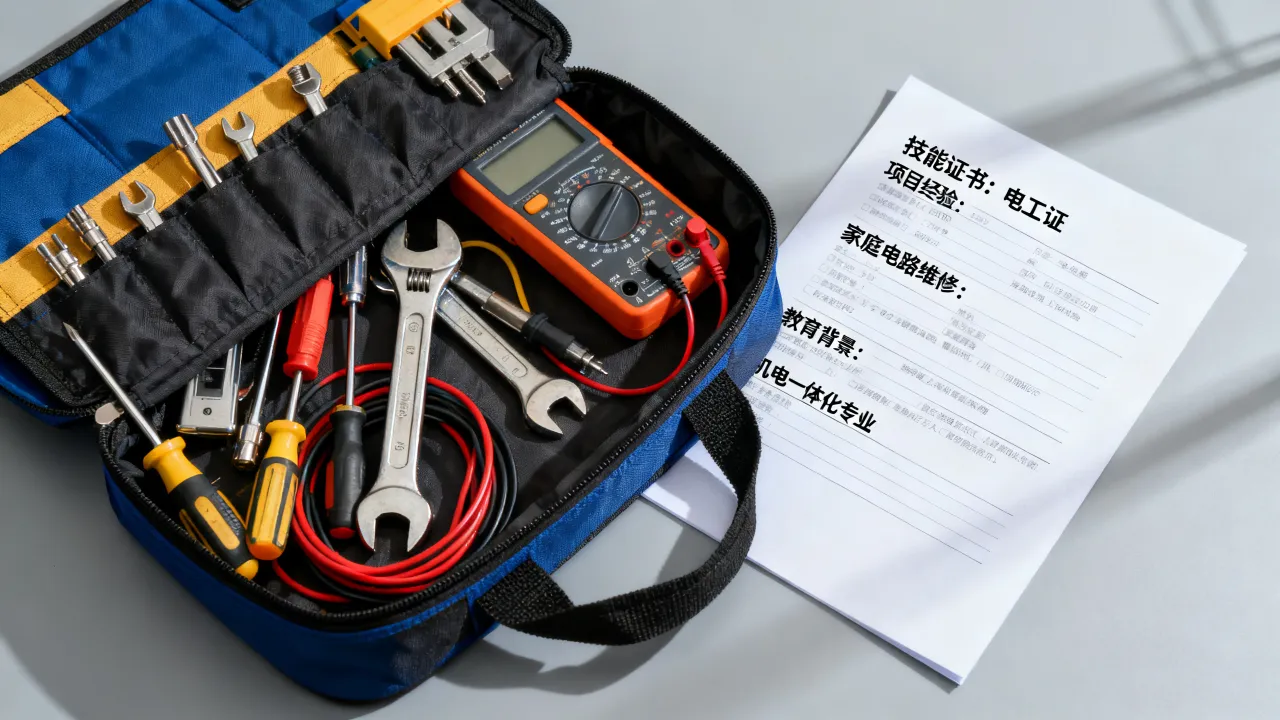 维修员简历怎么填，没有相关工作经验怎么写更受HR青睐？-图2