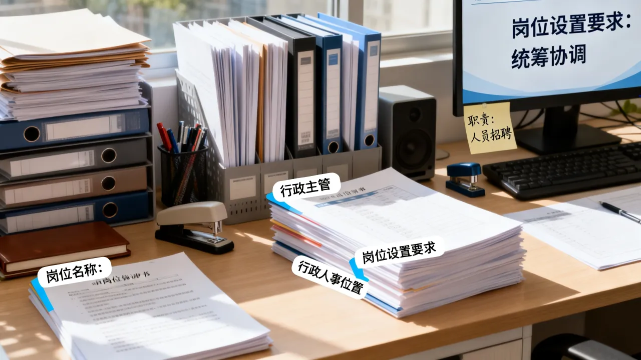 行政人事岗位怎么设置,行政人事岗位设置有哪些要求-图2 行政人事岗位怎么设置,行政人事岗位设置有哪些要求-图2