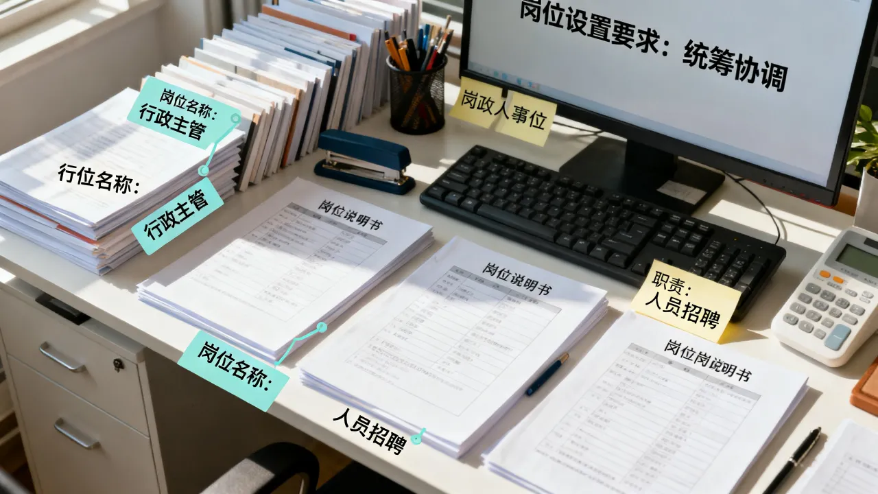 行政人事岗位怎么设置,行政人事岗位设置有哪些要求-图3 行政人事岗位怎么设置,行政人事岗位设置有哪些要求-图3