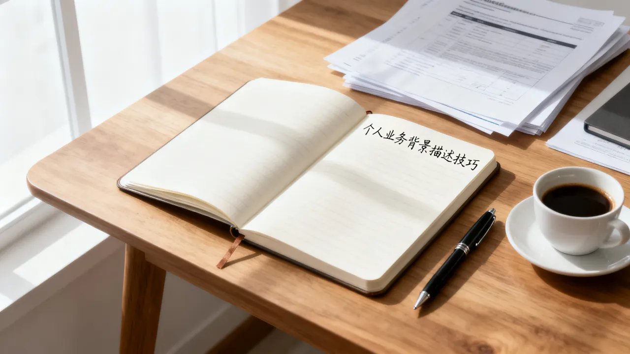 个人业务背景怎么写,个人业务背景描述技巧有哪些?-图2 个人业务背景怎么写,个人业务背景描述技巧有哪些?-图2
