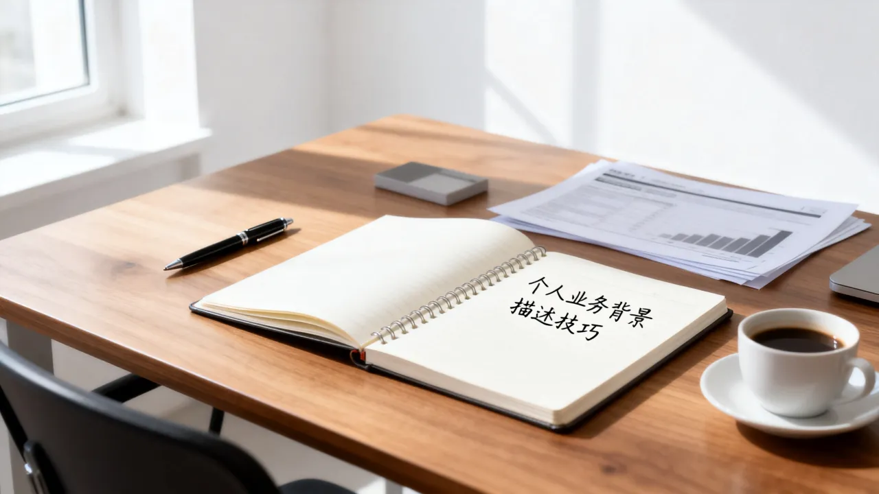 个人业务背景怎么写,个人业务背景描述技巧有哪些?-图3 个人业务背景怎么写,个人业务背景描述技巧有哪些?-图3