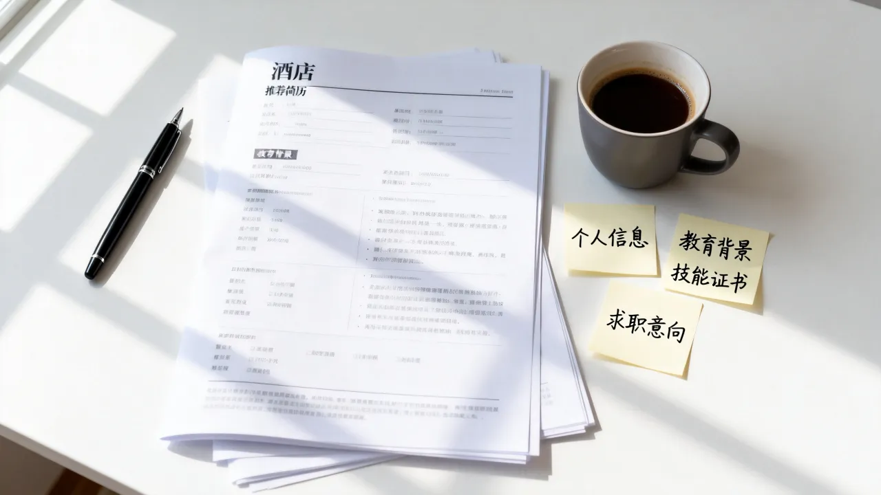酒店自荐简历怎么写,没有经验可以吗?-图1 酒店自荐简历怎么写,没有经验可以吗?-图1