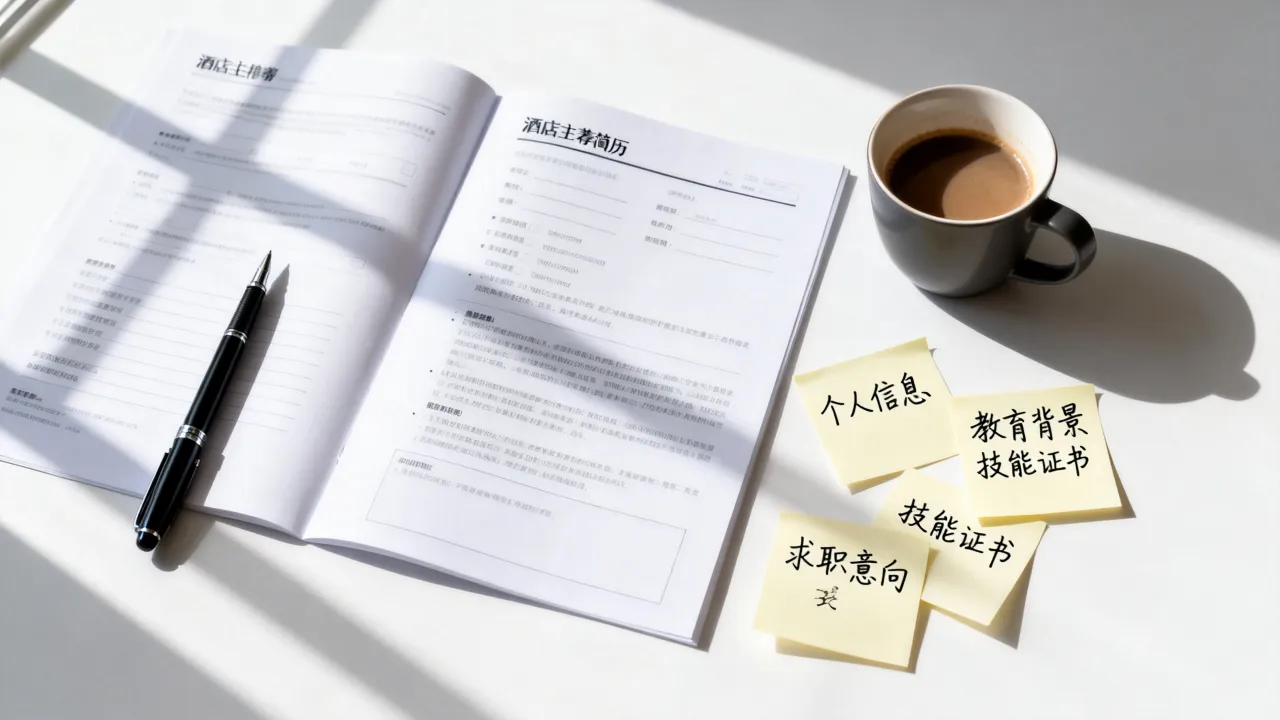 酒店自荐简历怎么写,没有经验可以吗?-图3 酒店自荐简历怎么写,没有经验可以吗?-图3