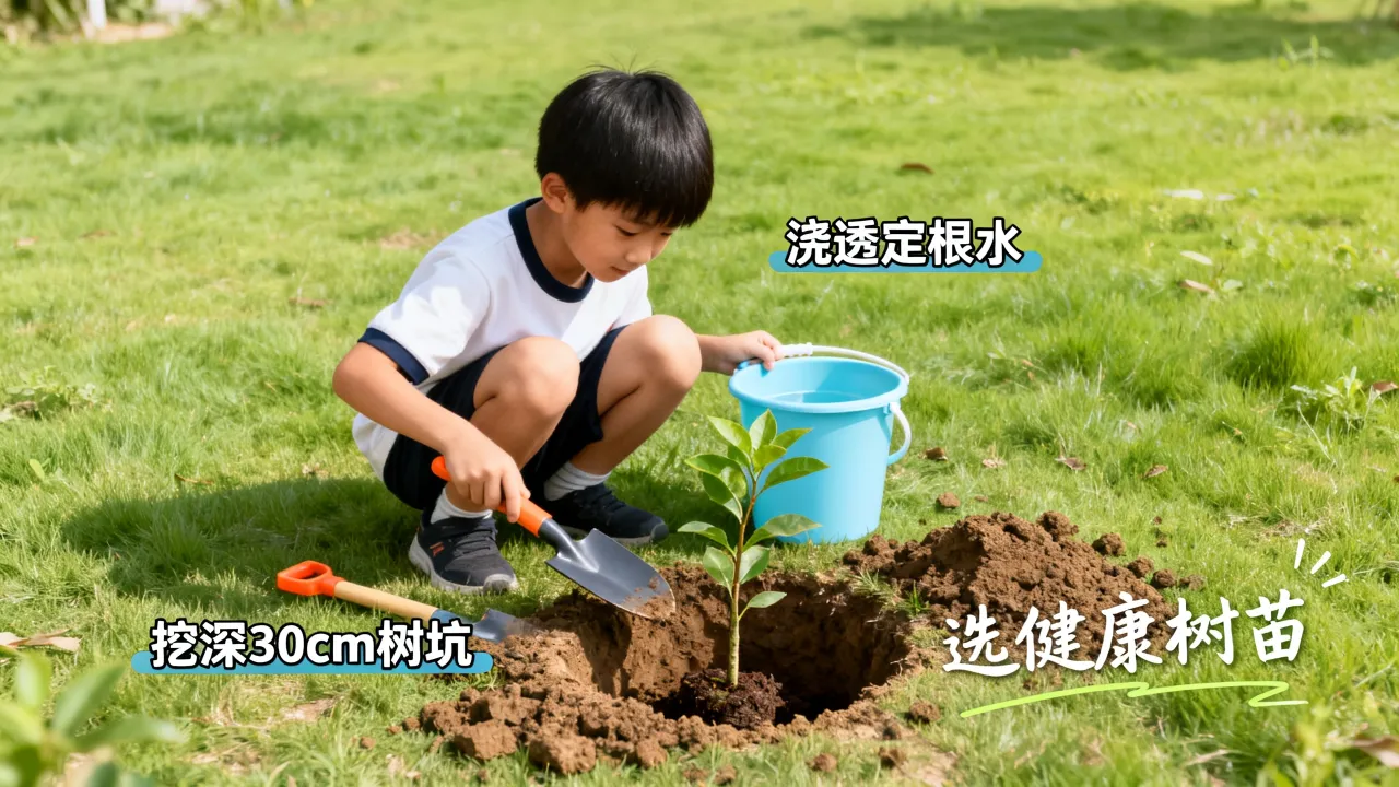 怎么种树木作文才能生动有趣,小学生写植树作文有哪些技巧?-图2 怎么种树木作文才能生动有趣,小学生写植树作文有哪些技巧?-图2
