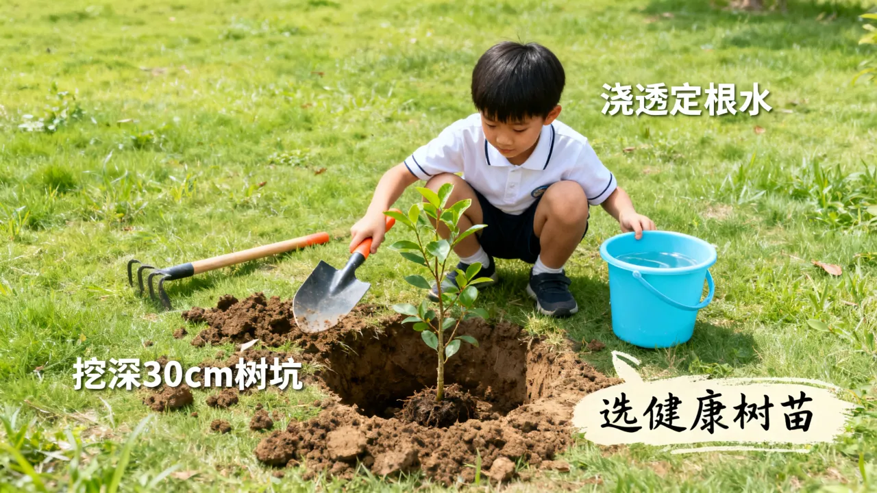 怎么种树木作文才能生动有趣,小学生写植树作文有哪些技巧?-图3 怎么种树木作文才能生动有趣,小学生写植树作文有哪些技巧?-图3
