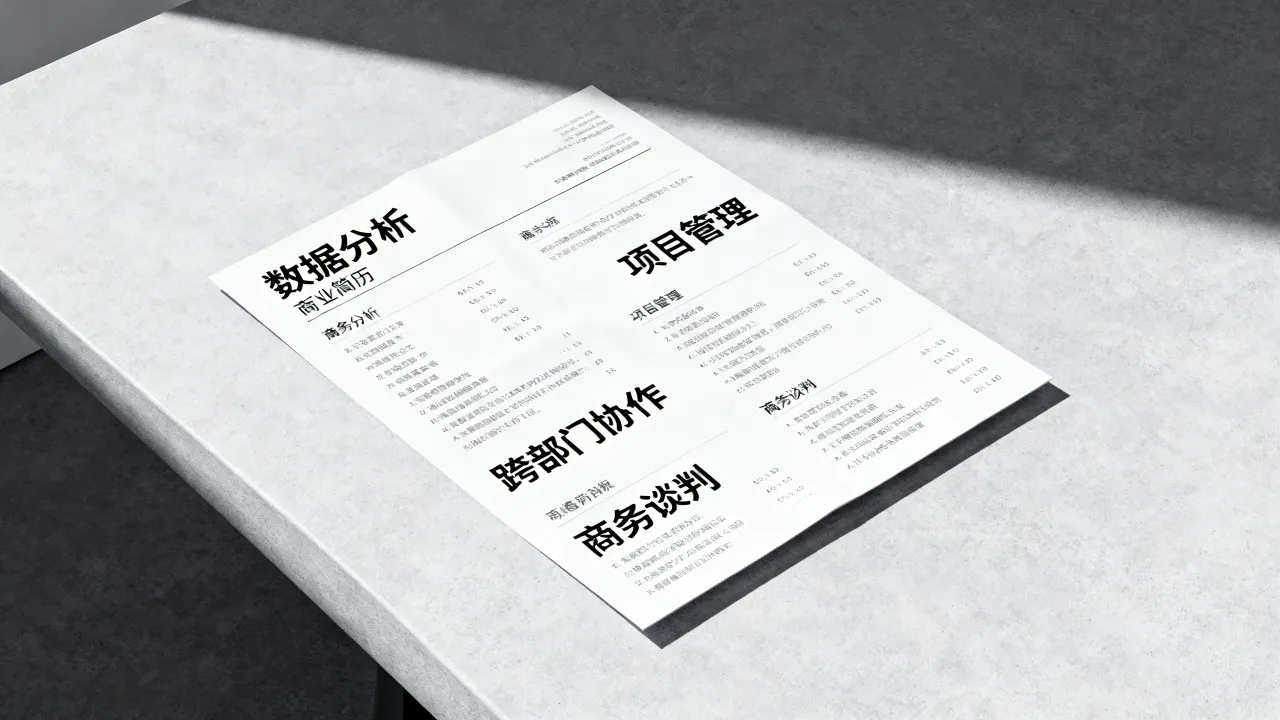 商务简历技能怎么写?哪些技能最受招聘方青睐?-图2 商务简历技能怎么写?哪些技能最受招聘方青睐?-图2