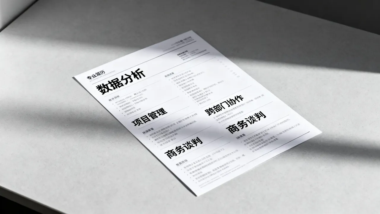 商务简历技能怎么写?哪些技能最受招聘方青睐?-图3 商务简历技能怎么写?哪些技能最受招聘方青睐?-图3