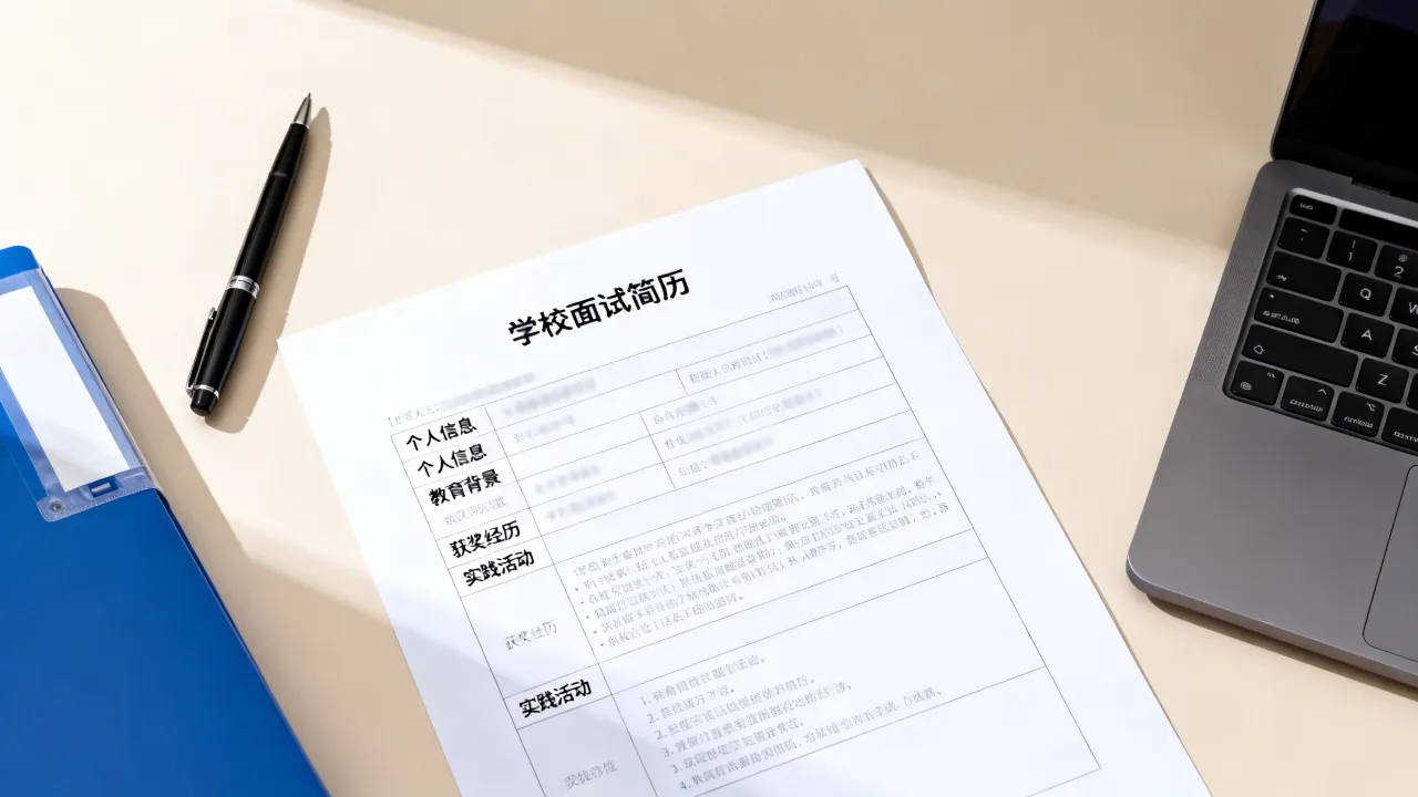 学校面试简历怎么写，怎么写好学校面试简历才能顺利通过？-图3