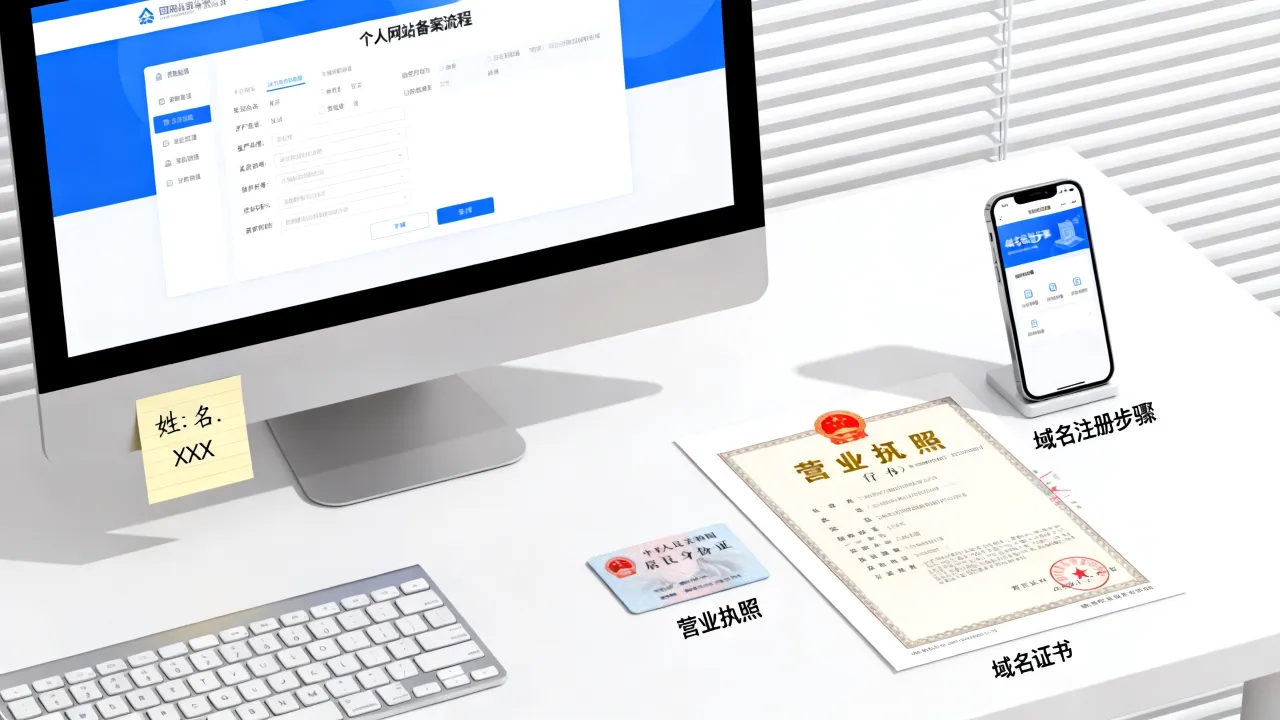 个人如何申请网址,个人网站备案需要哪些材料和步骤?-图3 个人如何申请网址,个人网站备案需要哪些材料和步骤?-图3