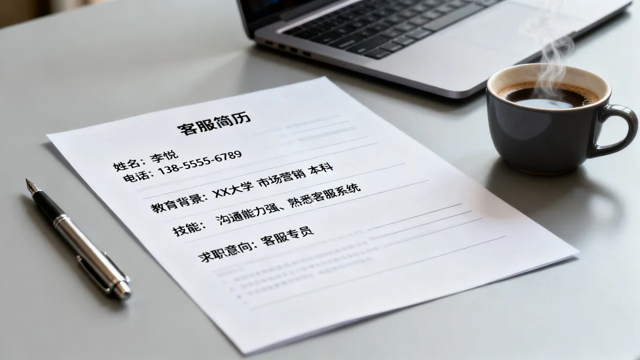 客服简历怎么写,没有经验求职客服简历怎么写好-图3 客服简历怎么写,没有经验求职客服简历怎么写好-图3